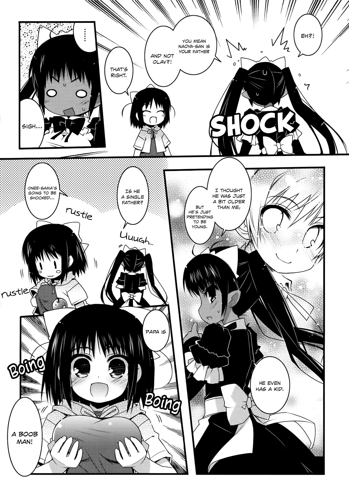 Lotte no Omocha! Chapter 31 page 6 - Chapter 31: The Beautiful Maid's Secret!