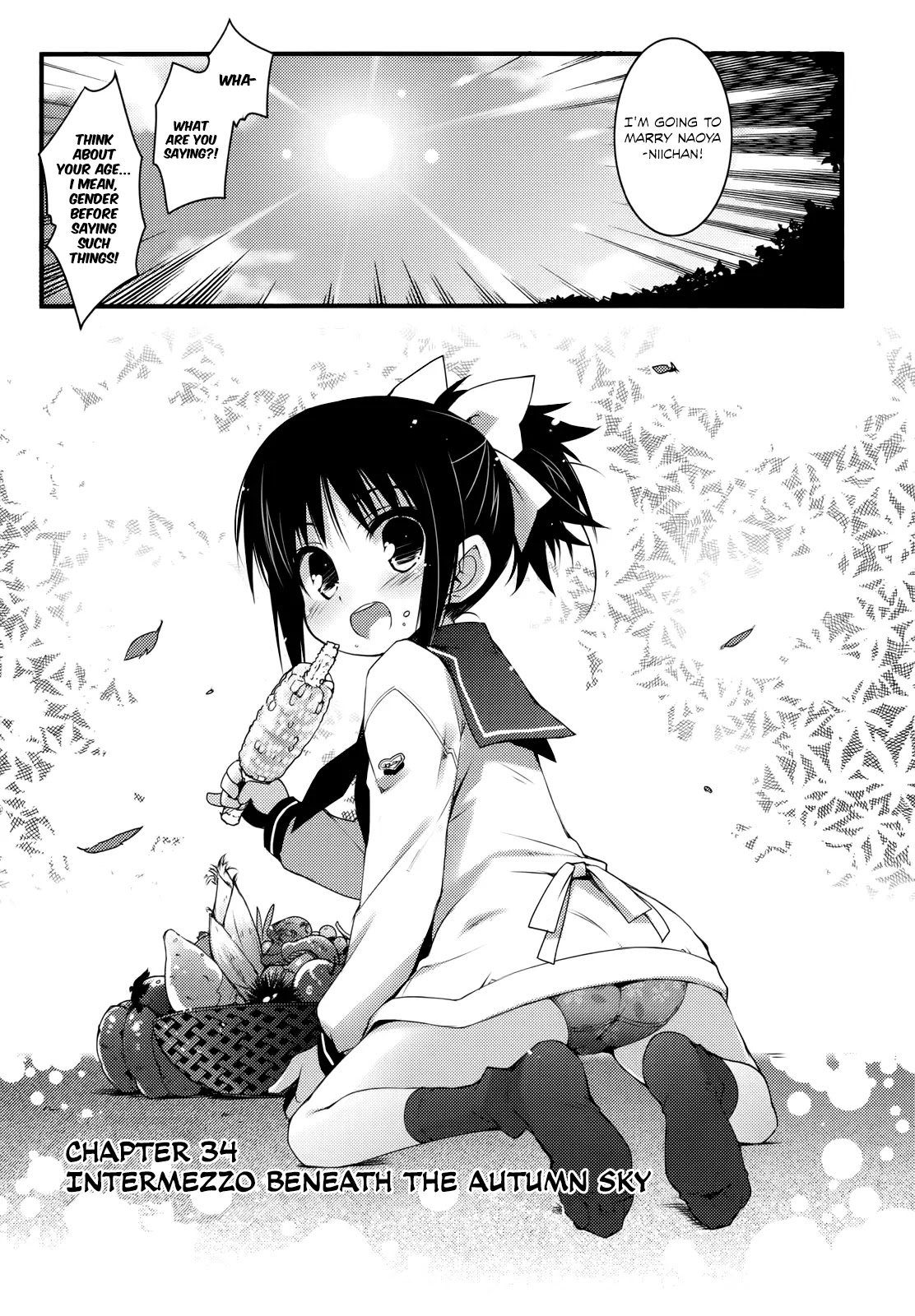 Lotte no Omocha! Chapter 34 page 4 - Chapter 34: Intermezzo Beneath the Autumn Sky