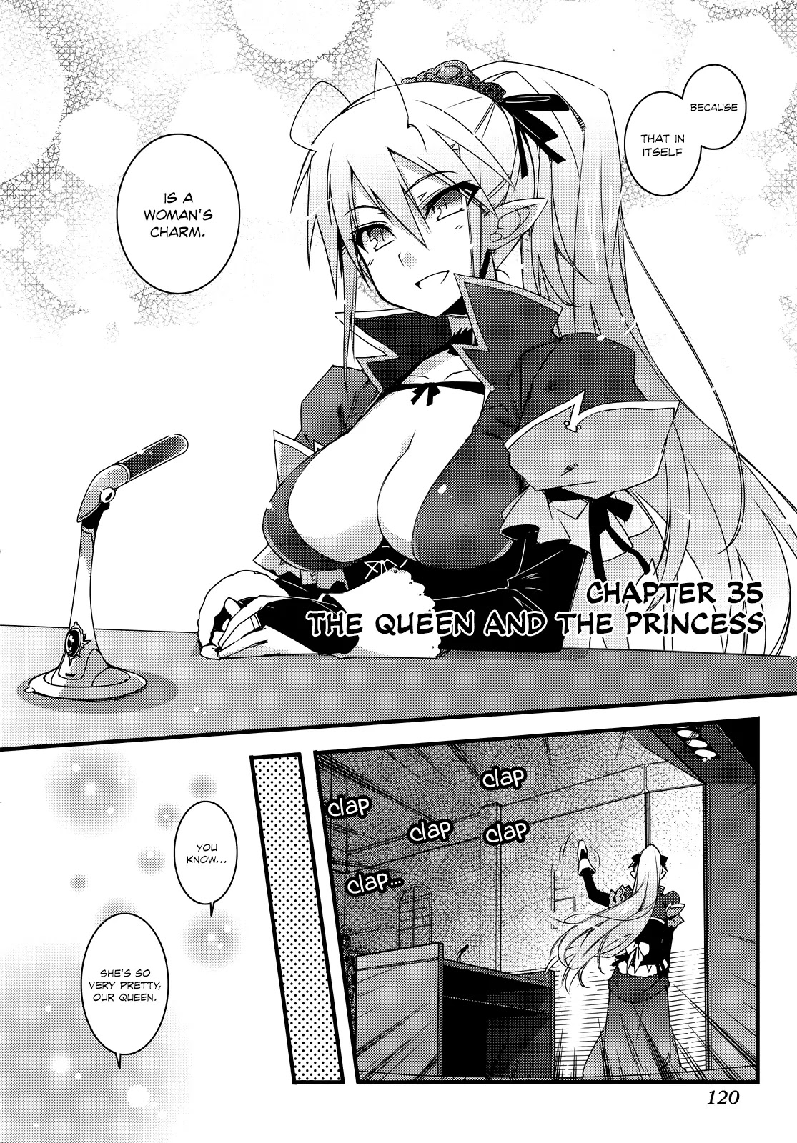 Lotte no Omocha! Chapter 35 page 3 - Chapter 35: The Queen and the Princess