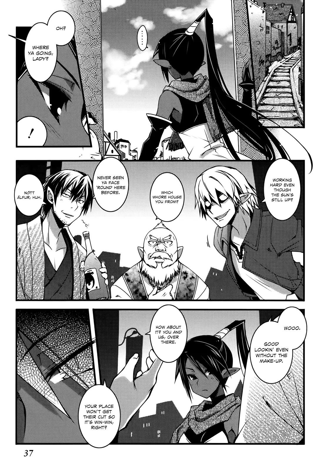 Lotte no Omocha! Chapter 38 page 10 - Chapter 38: The Strange Man And The Strong Woman