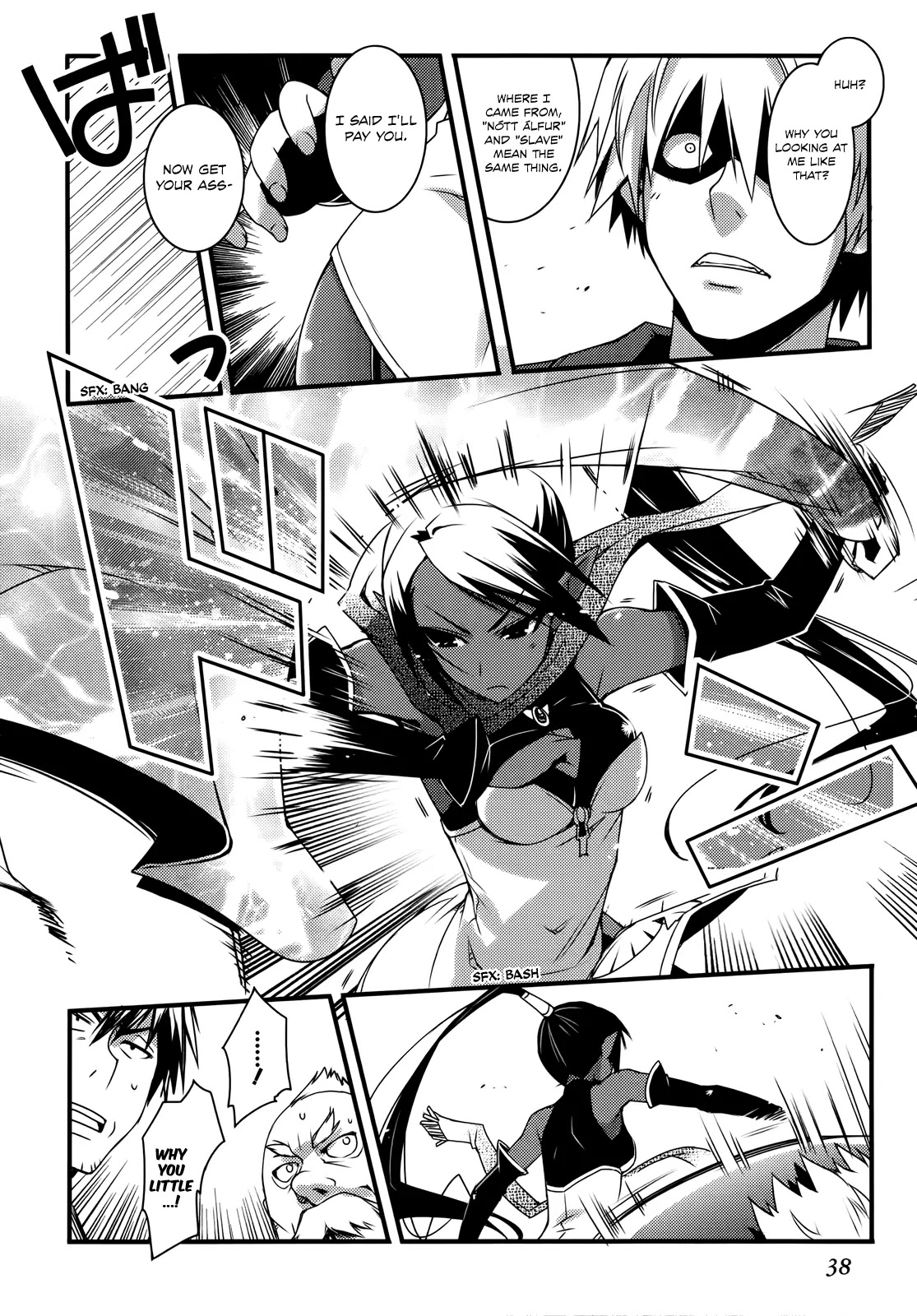 Lotte no Omocha! Chapter 38 page 11 - Chapter 38: The Strange Man And The Strong Woman