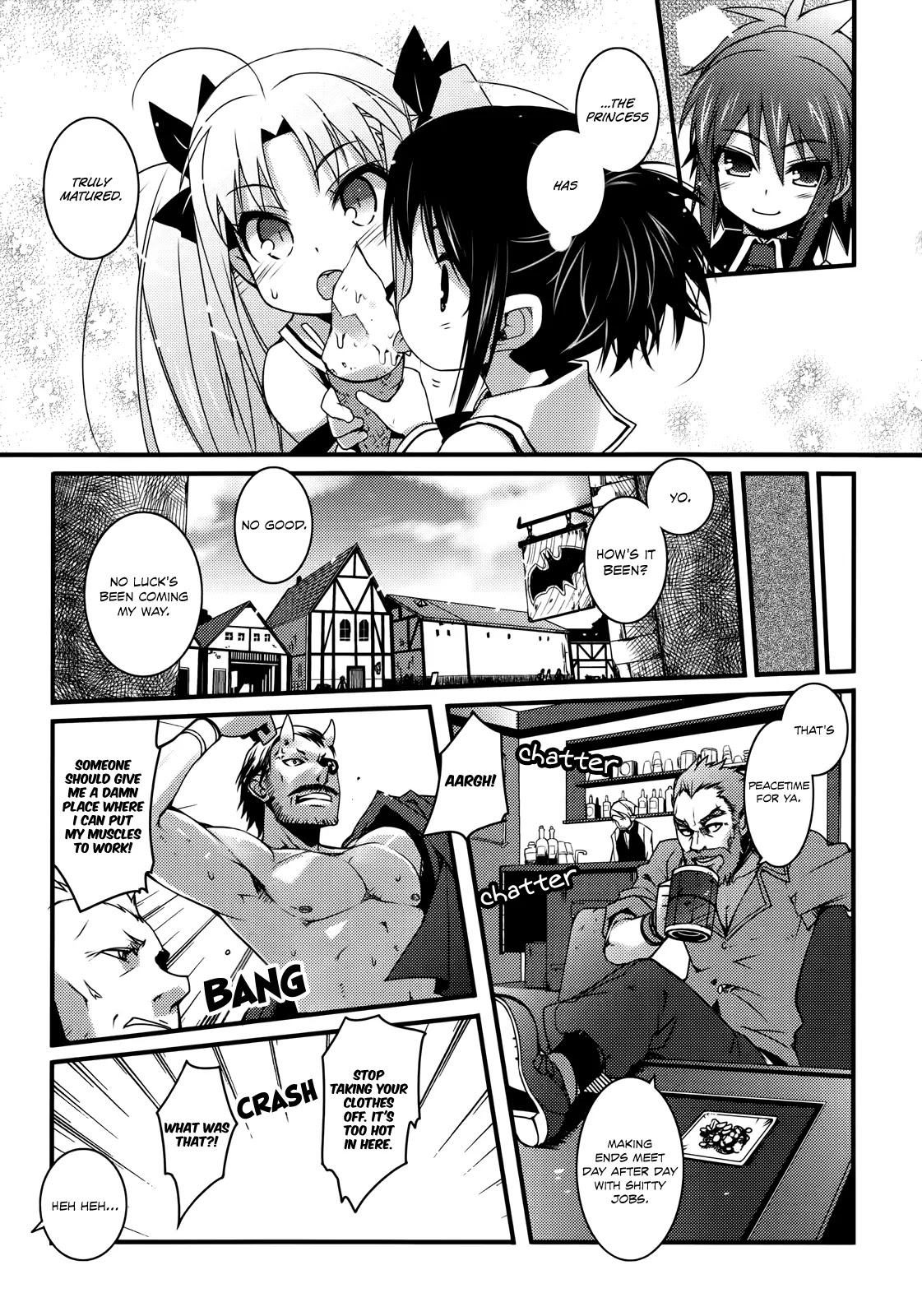 Lotte no Omocha! Chapter 38 page 8 - Chapter 38: The Strange Man And The Strong Woman