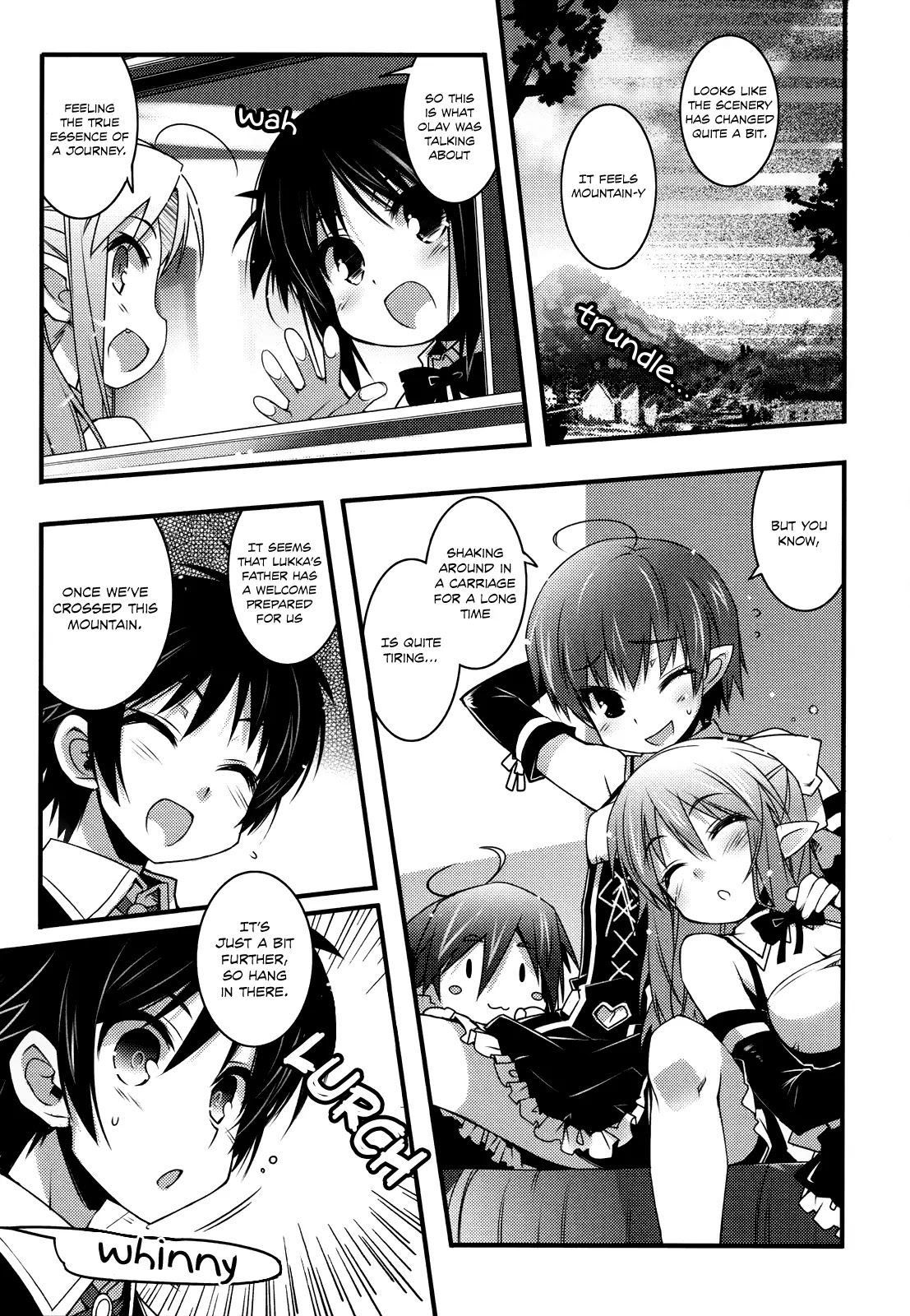 Lotte no Omocha! Chapter 41 page 12 - Chapter 41 : The Sun-Drenched Journey And The Sparkling Waters Of Autumn