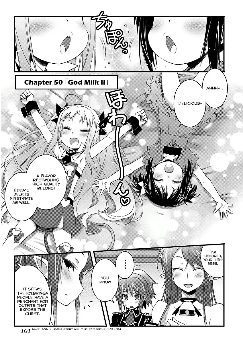 Lotte no Omocha! Chapter 50 page 1 - Chapter 50: God Milk II