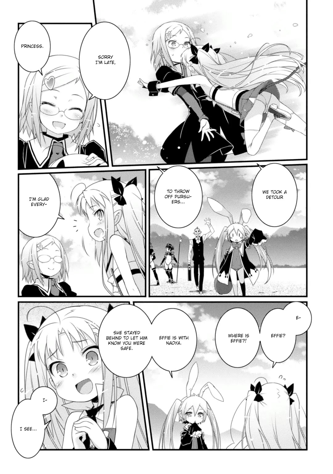Lotte no Omocha! Chapter 61 page 8 - Chapter 61: The Flight to Freedom