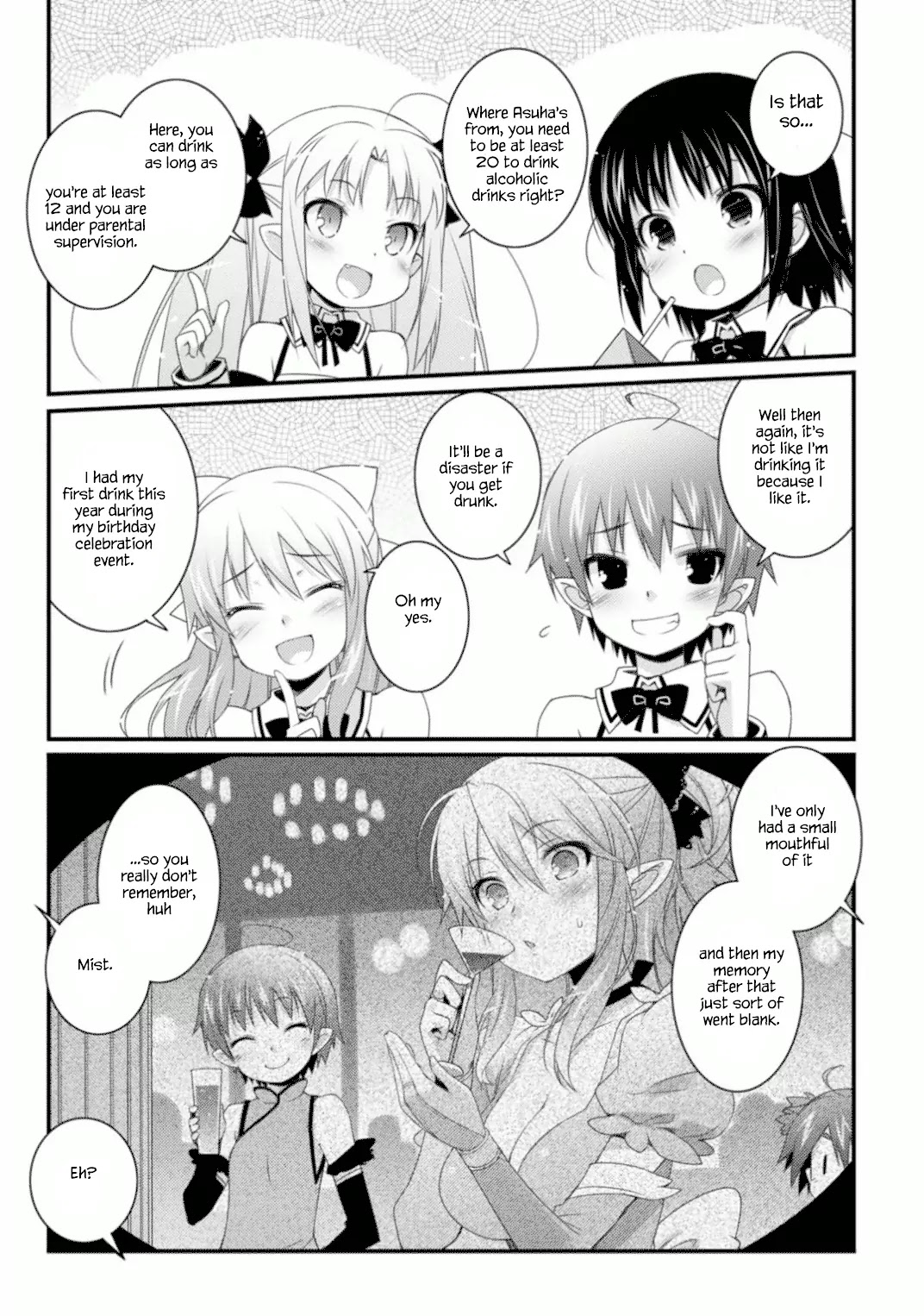 Lotte no Omocha! Chapter 67.1 page 4 - Chapter 67.1: Extra Chapter 9 - "Mansion of Intoxication" [END]