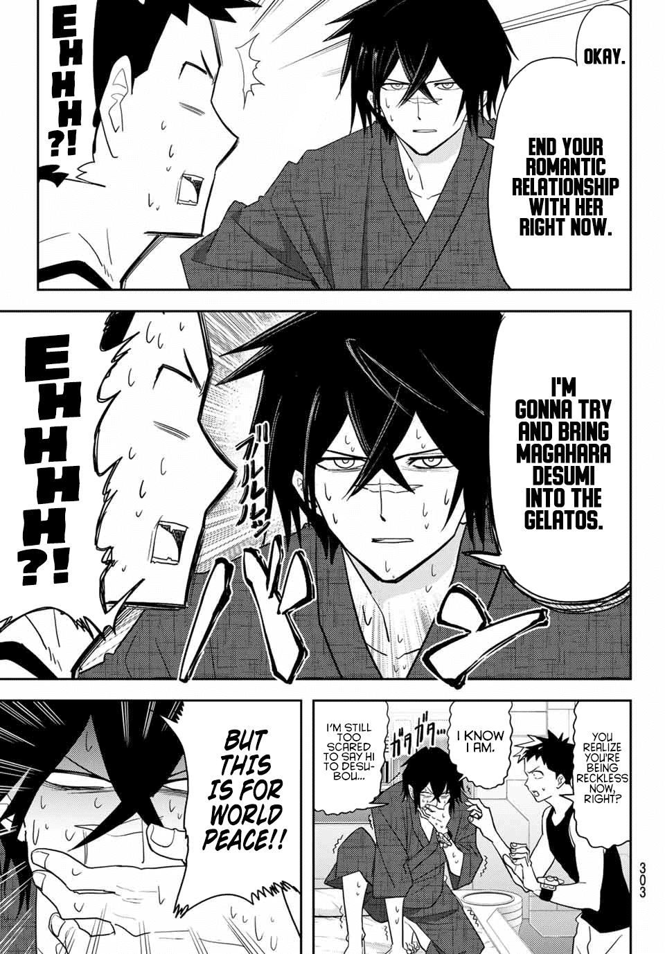 Love after World Domination Chapter 12 page 21 - Chapter 12: I created the monster known as Magahara Desumi