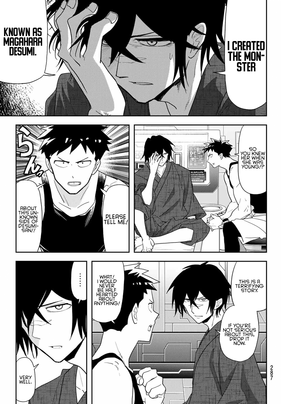 Love after World Domination Chapter 12 page 5 - Chapter 12: I created the monster known as Magahara Desumi