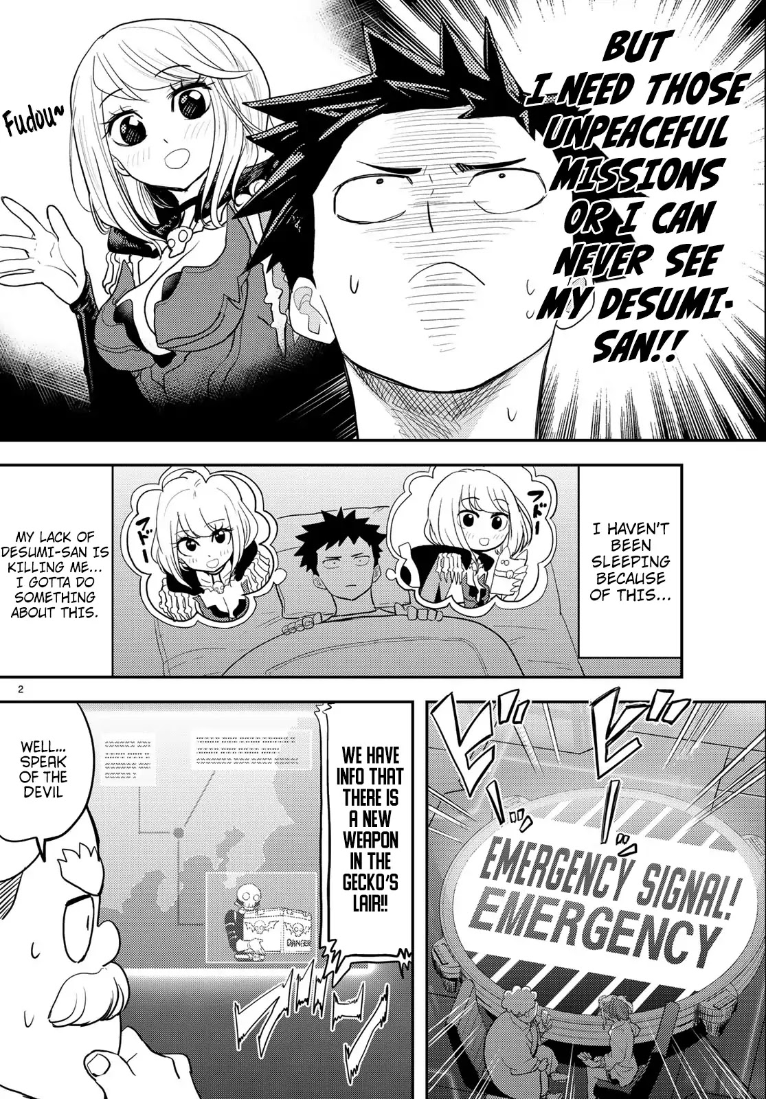Love after World Domination Chapter 4 page 2 - Chapter 4: Infiltration mission