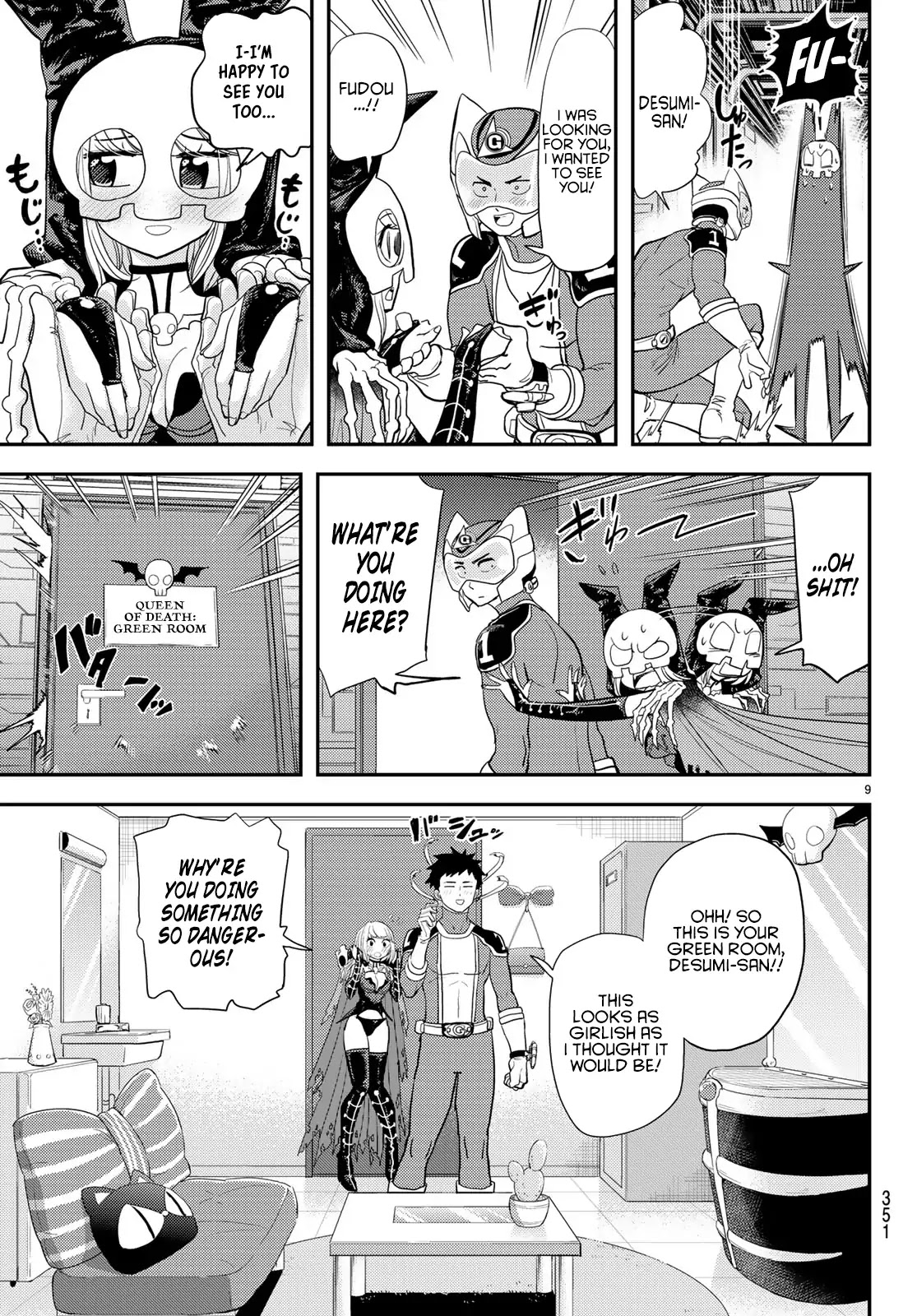 Love after World Domination Chapter 4 page 9 - Chapter 4: Infiltration mission