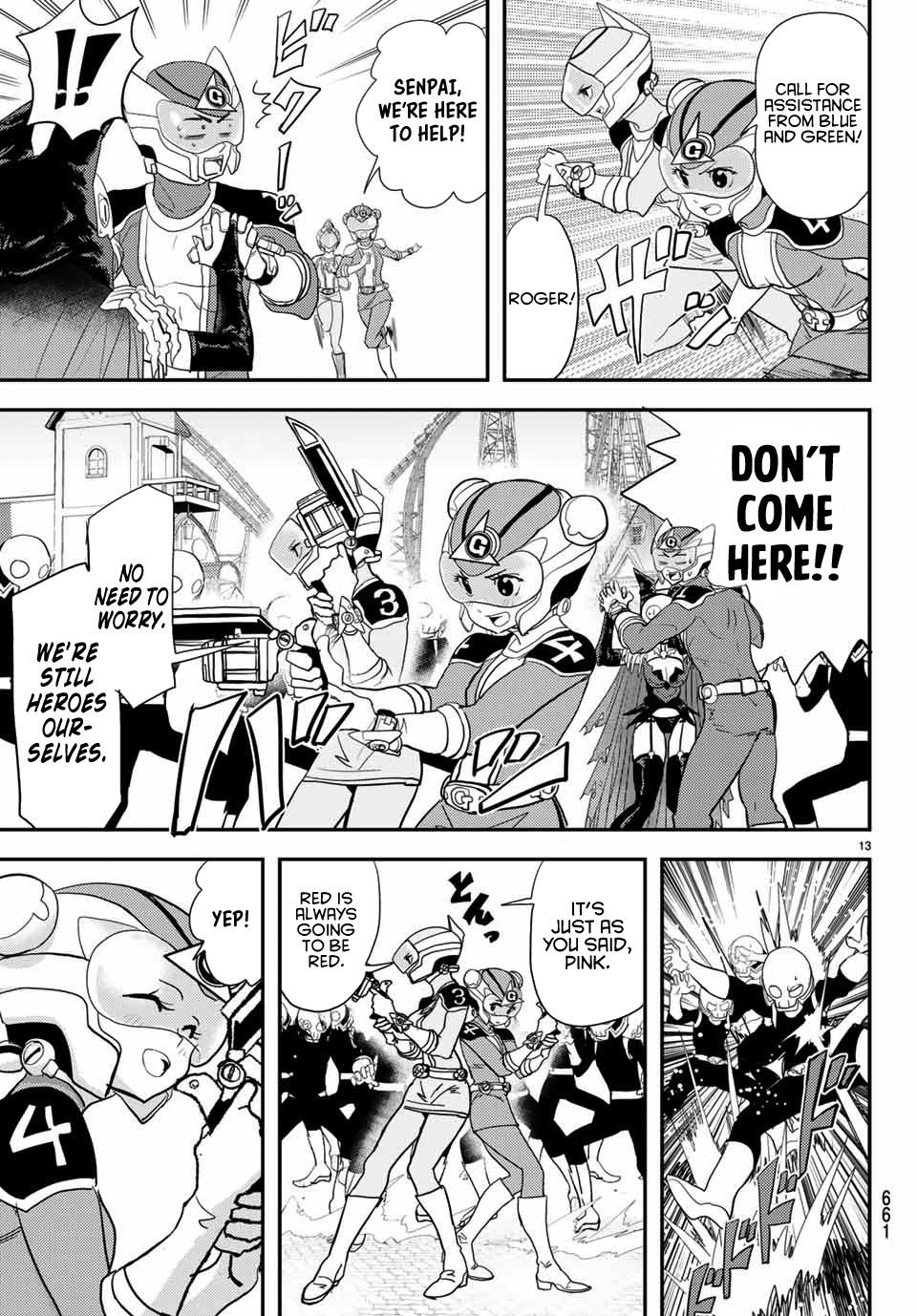 Love after World Domination Chapter 5 page 13 - Chapter 5: You just keep calling for date spot areas!