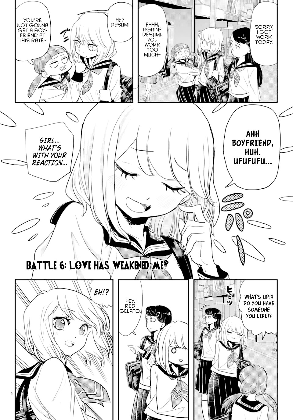 Love after World Domination Chapter 6 page 2 - Chapter 6: Love has weakened me!