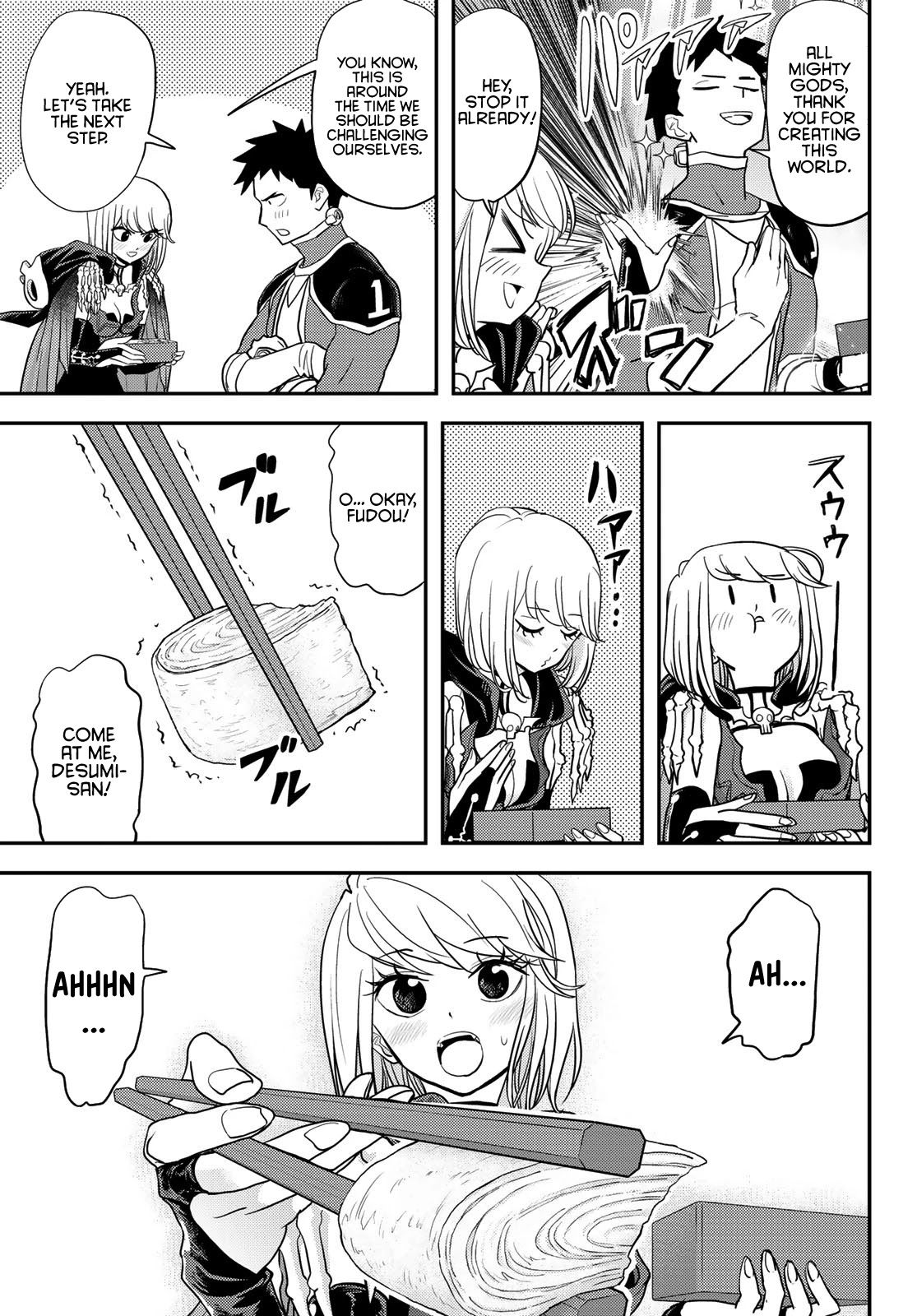 Love after World Domination Chapter 9 page 5 - Chapter 9: Our First "Ahhh"!