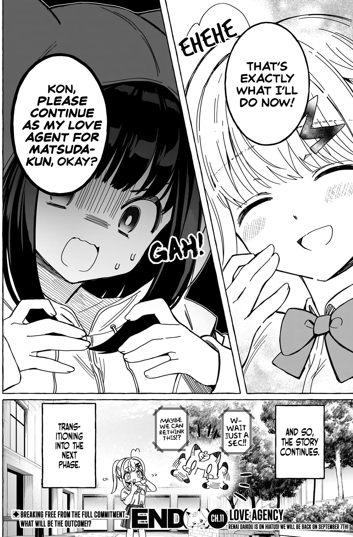 Love Agency Chapter 11 page 19 - Chapter 11: Full Commitment