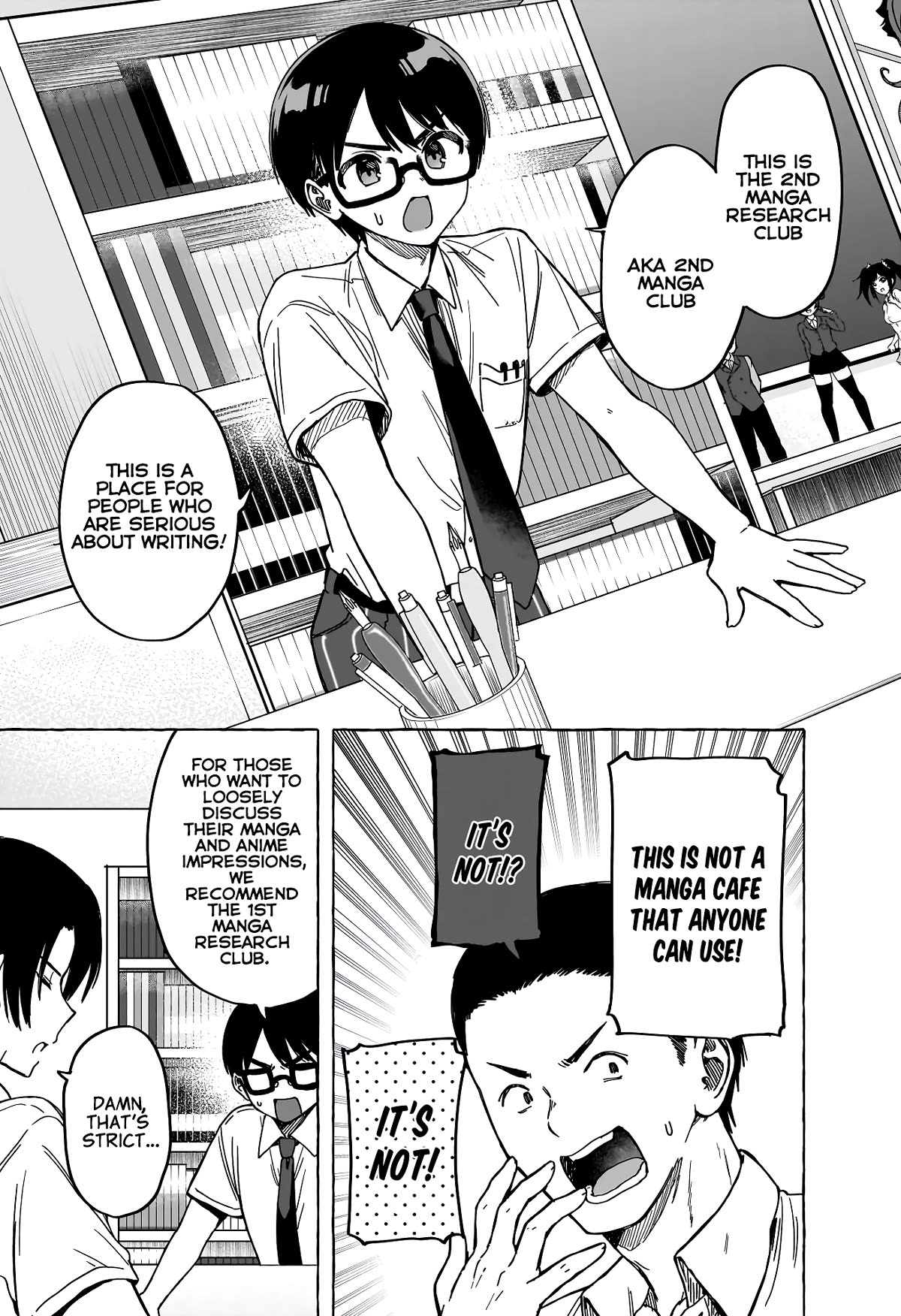 Love Agency Chapter 13 page 6 - Chapter 13: Manga Club