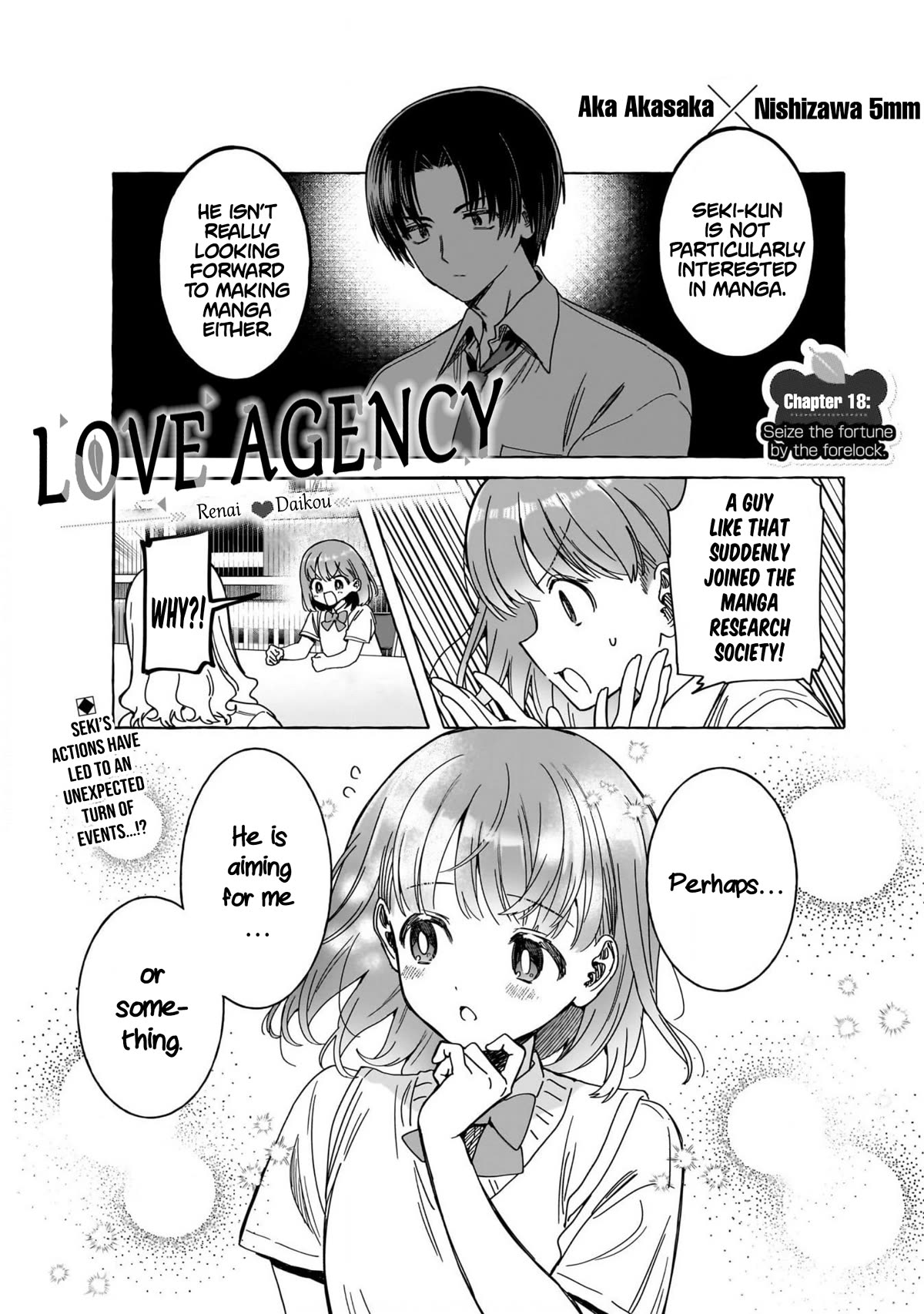 Love Agency Chapter 18 page 2 - Chapter 18: Seize the fortune by the forelock.