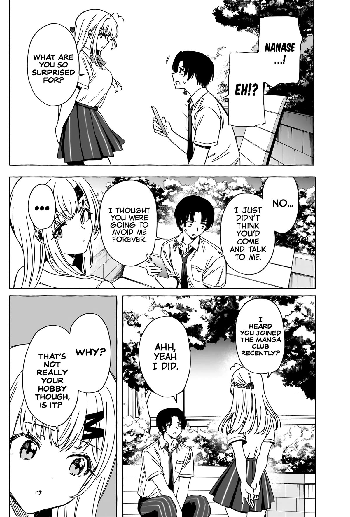 Love Agency Chapter 19 page 15 - Chapter 19: Come Out