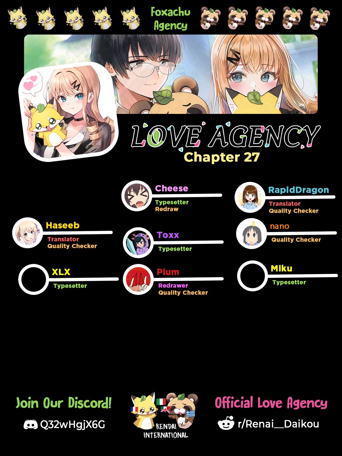 Love Agency Chapter 27 page 1 - Chapter 27: Creative