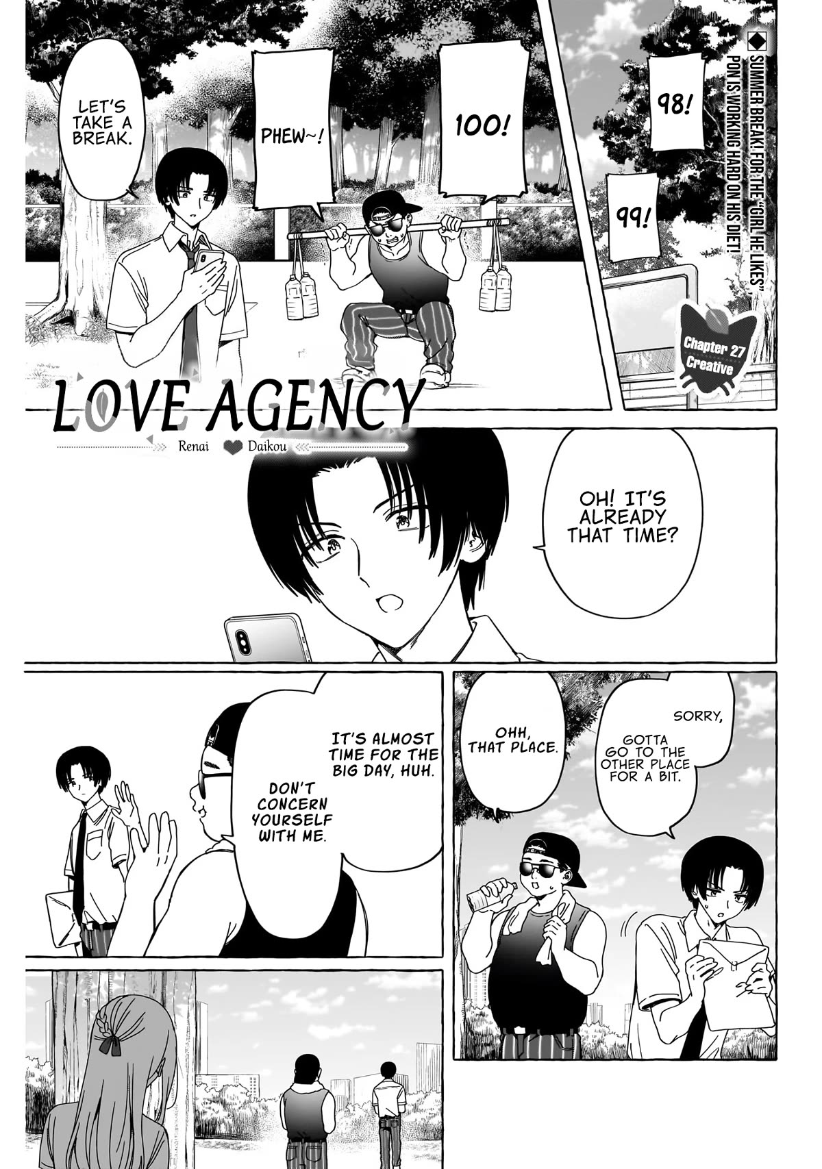 Love Agency Chapter 27 page 2 - Chapter 27: Creative