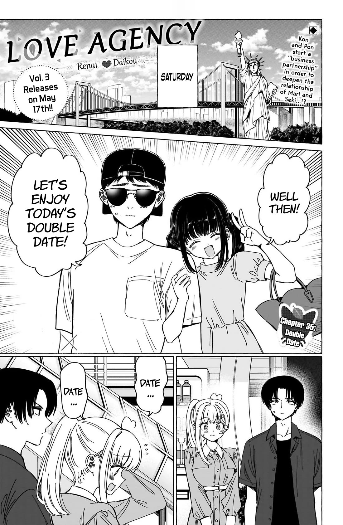 Love Agency Chapter 35 page 2 - Chapter 35: Double Date