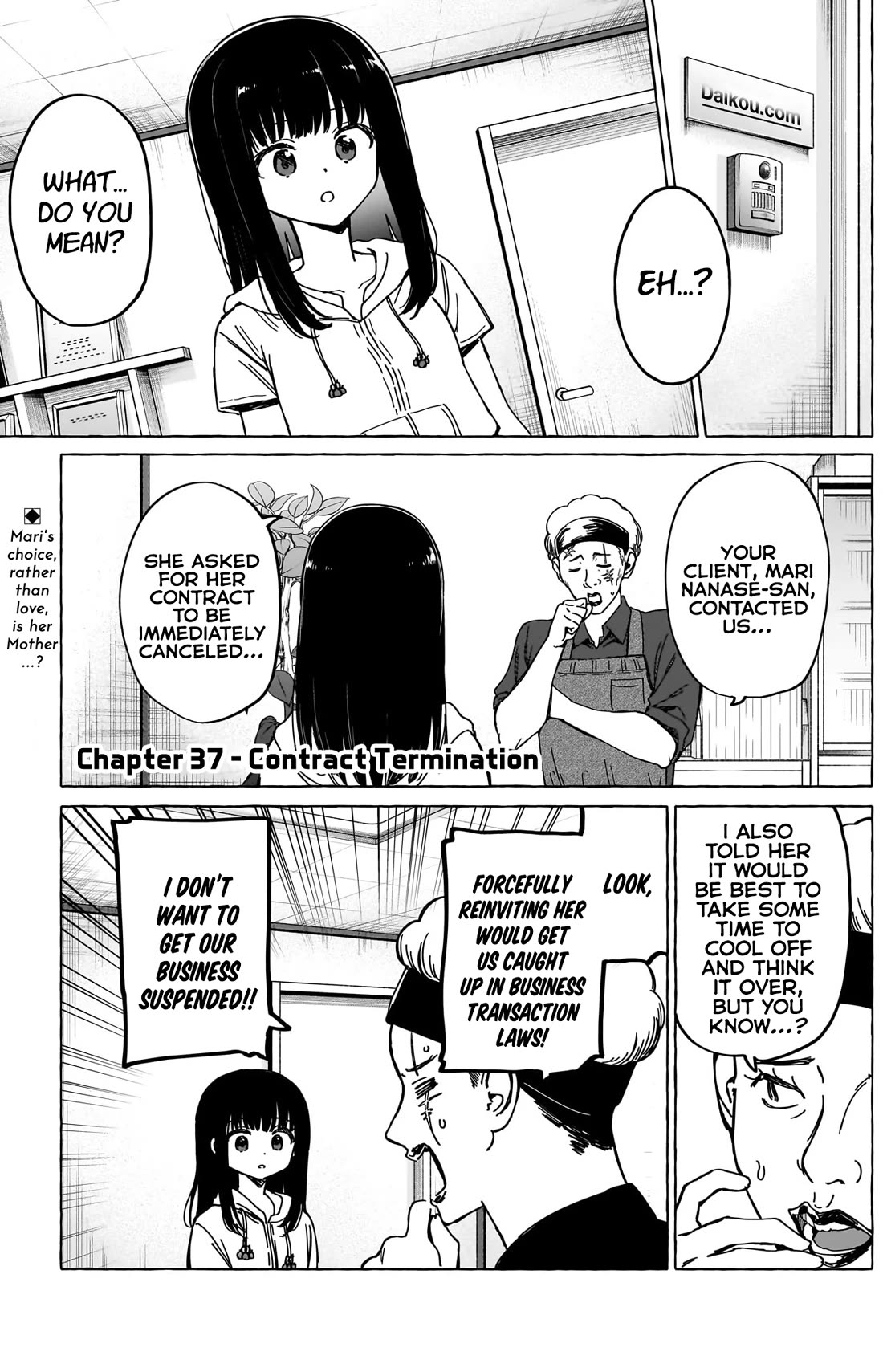 Love Agency Chapter 37 page 3 - Chapter 37: Contract Termination