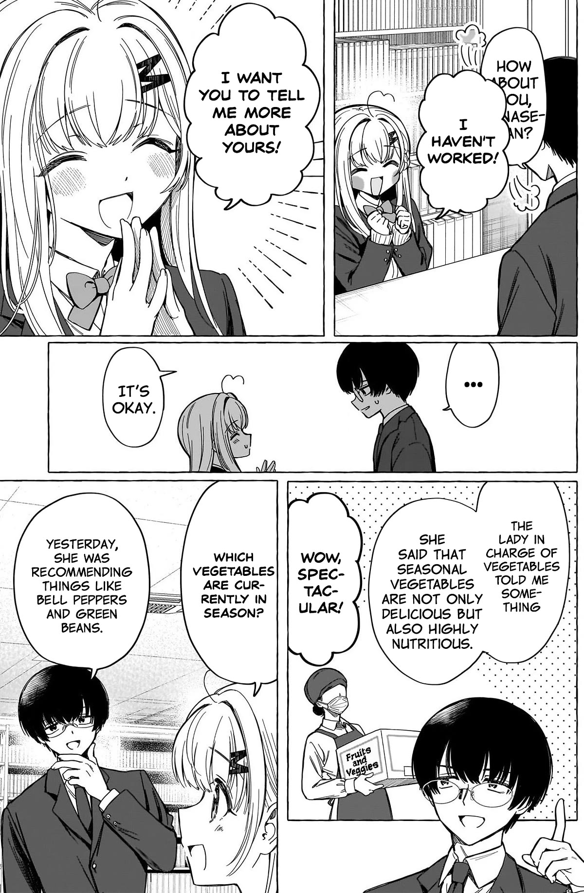 Love Agency Chapter 5 page 10 - Chapter 5: The 5 S's of Backchanneling