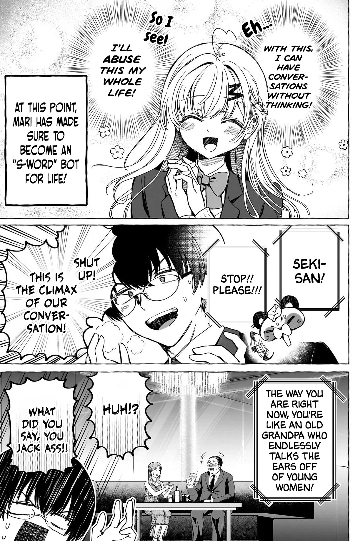 Love Agency Chapter 5 page 14 - Chapter 5: The 5 S's of Backchanneling