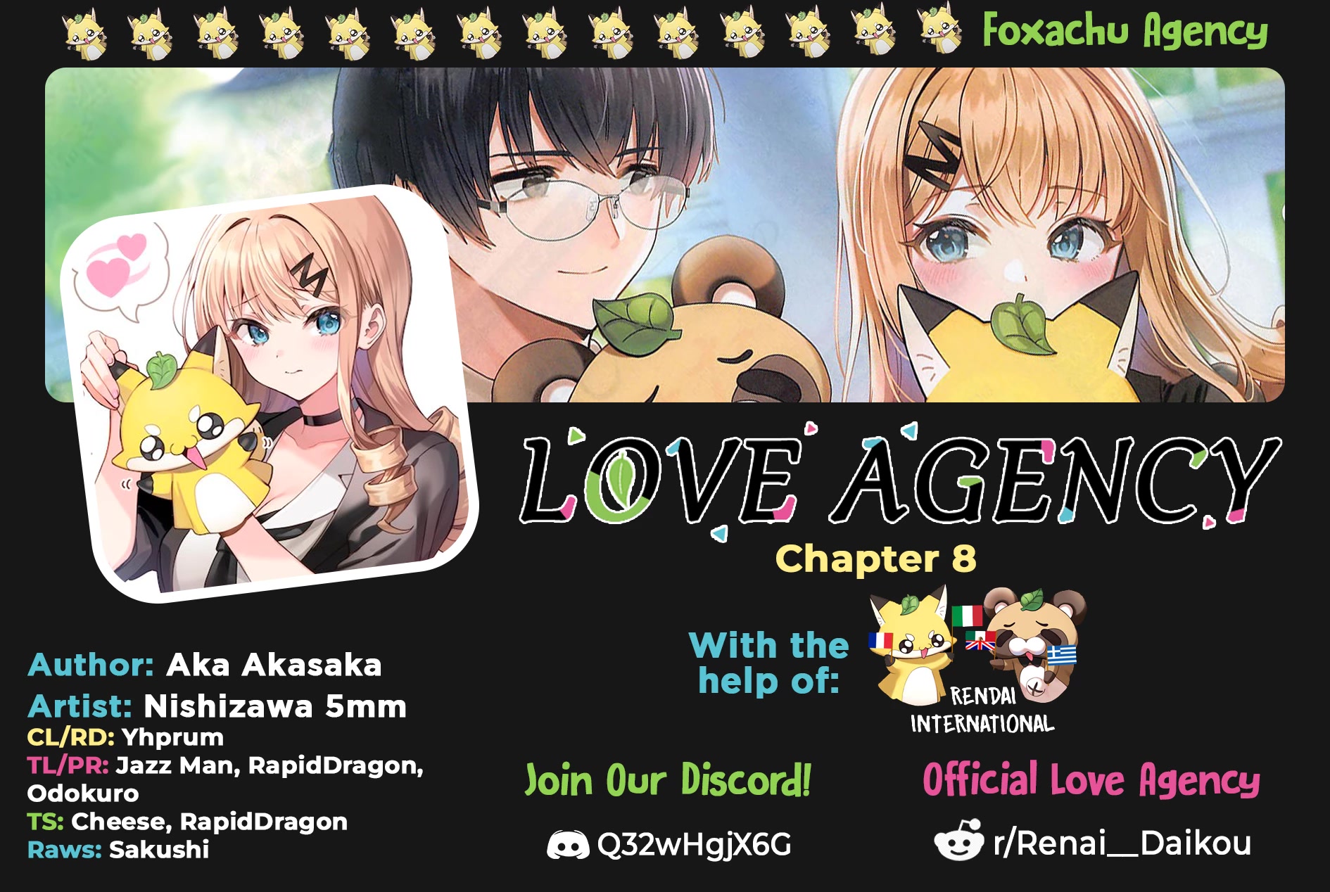 Love Agency Chapter 8 page 1 - Chapter 8: Strength Factor