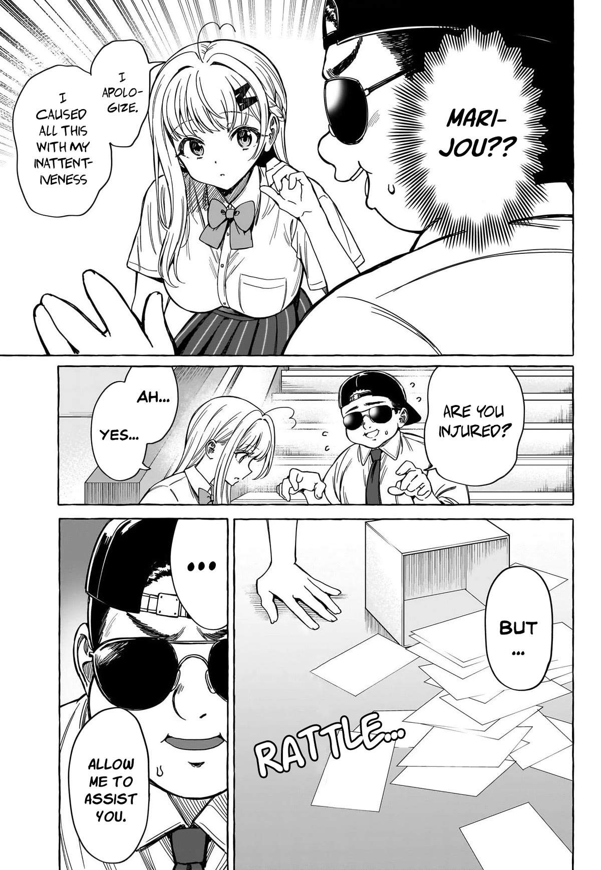Love Agency Chapter 8 page 4 - Chapter 8: Strength Factor