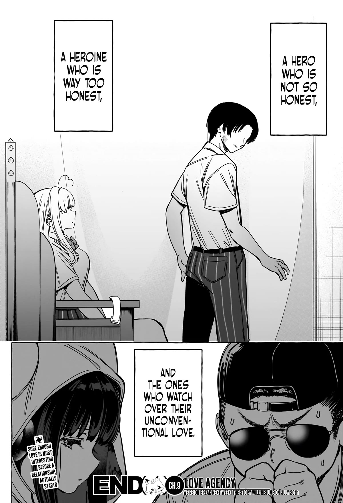 Love Agency Chapter 9 page 19 - Chapter 9: Hero and Heroine