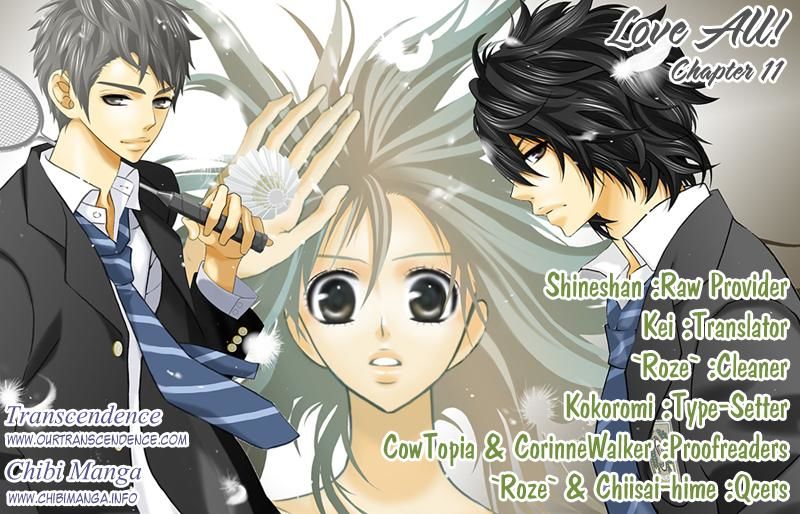 Love All! Chapter 11 page 1 - Chapter 11
