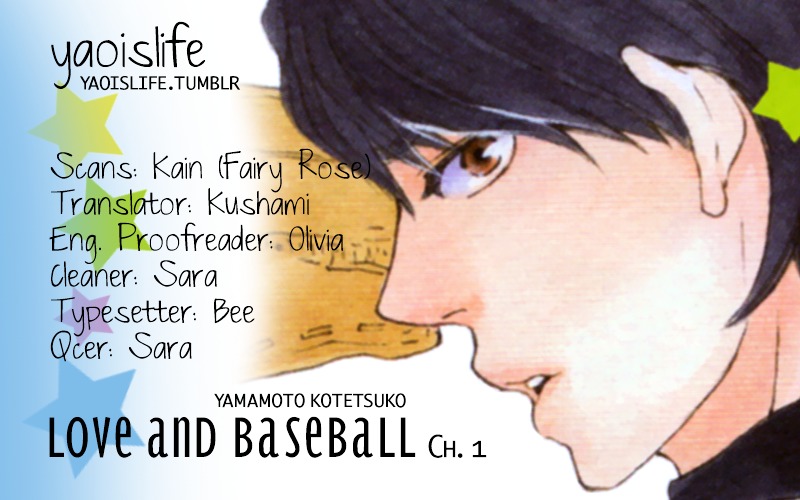 Love and Baseball Chapter 1 page 1 - Chapter 1 : First Inning