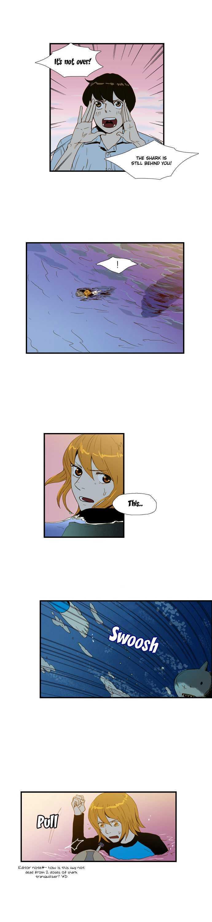 Love Aquarium Chapter 1 page 13 - Chapter 1 : Jaws Bar Actually Tastes like Grape Ice Cream