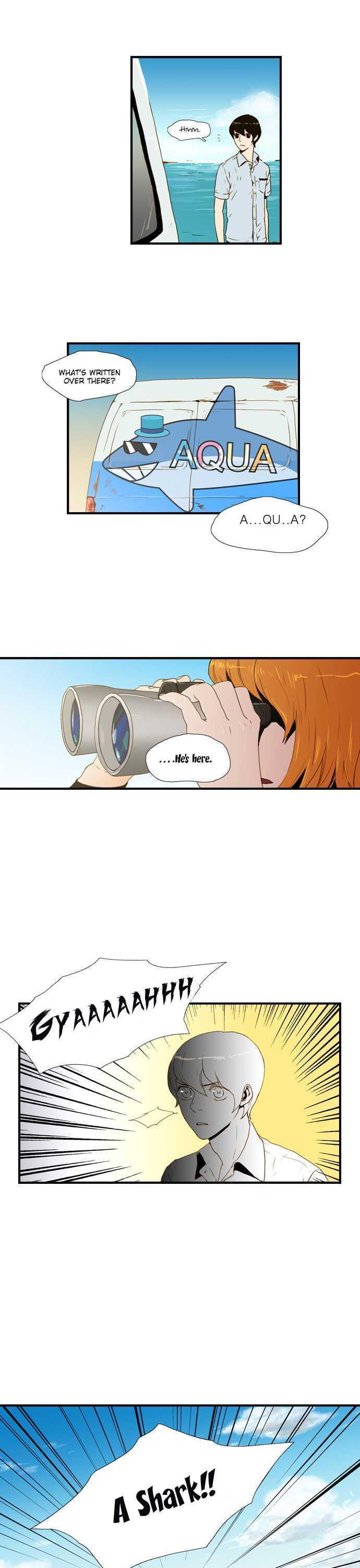 Love Aquarium Chapter 1 page 6 - Chapter 1 : Jaws Bar Actually Tastes like Grape Ice Cream