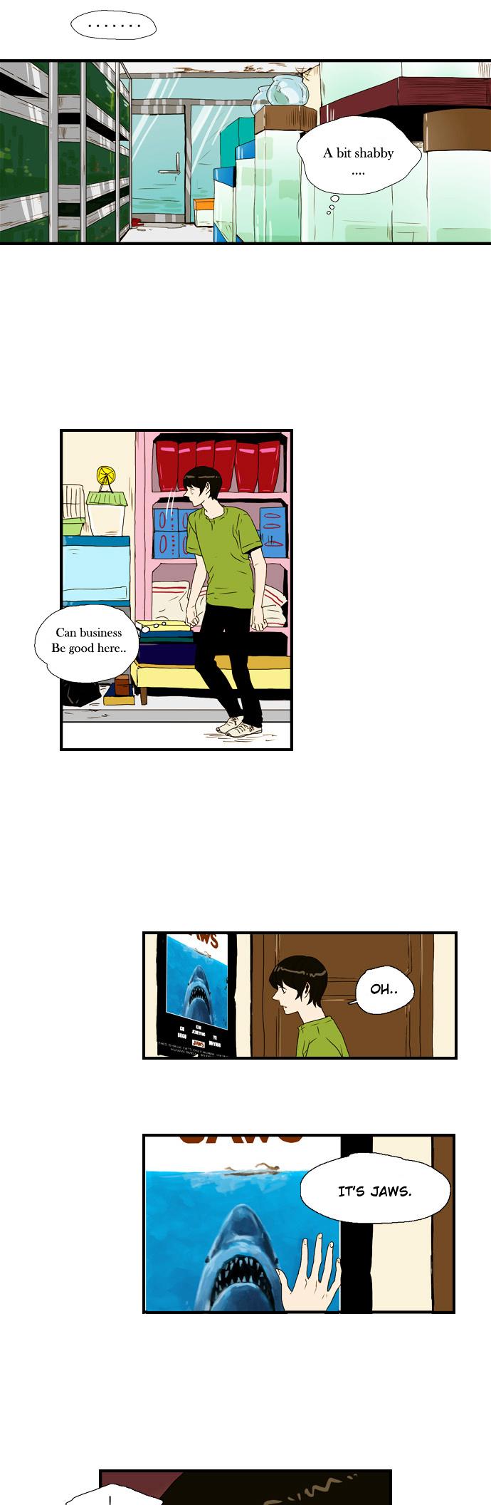 Love Aquarium Chapter 2 page 4 - Chapter 2 : The Aquarium, at the Aquarium