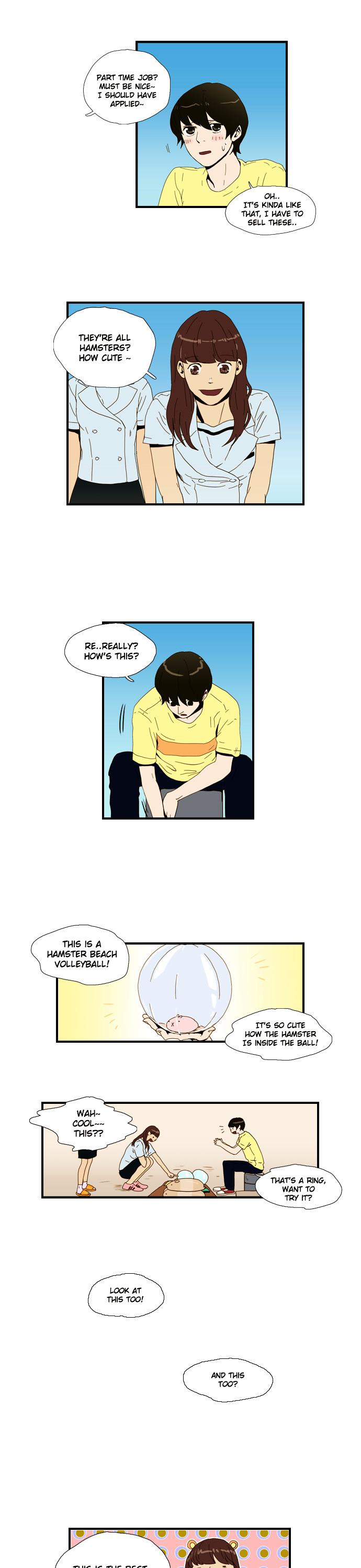 Love Aquarium Chapter 4 page 3 - Chapter 4 : The Time We Were Squashed