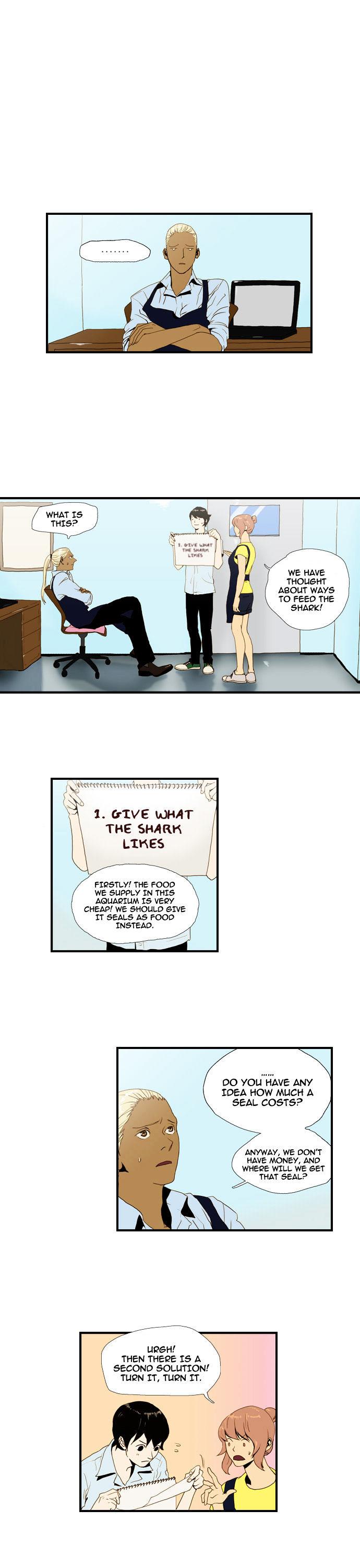 Love Aquarium Chapter 5 page 5 - Chapter 5 : Shark, That Uncontrollable Hunger