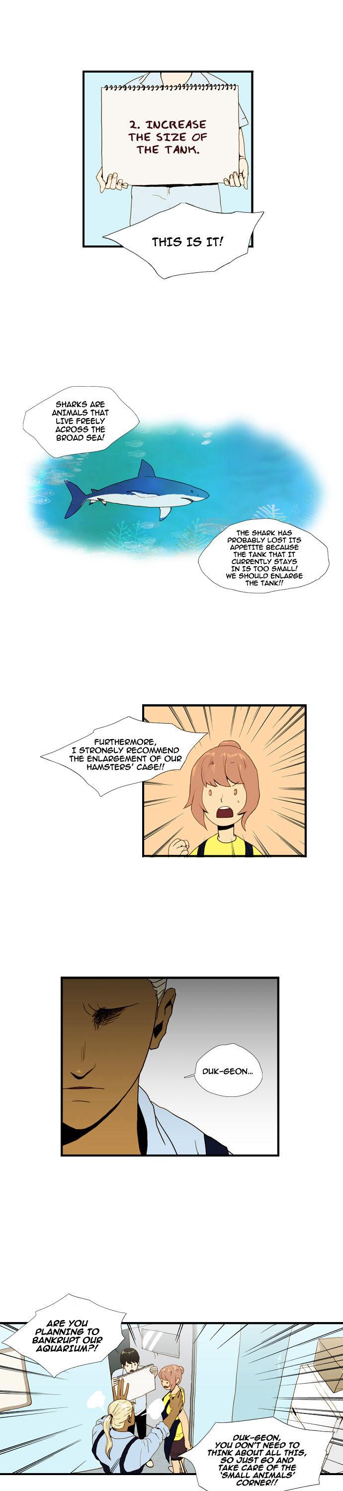 Love Aquarium Chapter 5 page 6 - Chapter 5 : Shark, That Uncontrollable Hunger