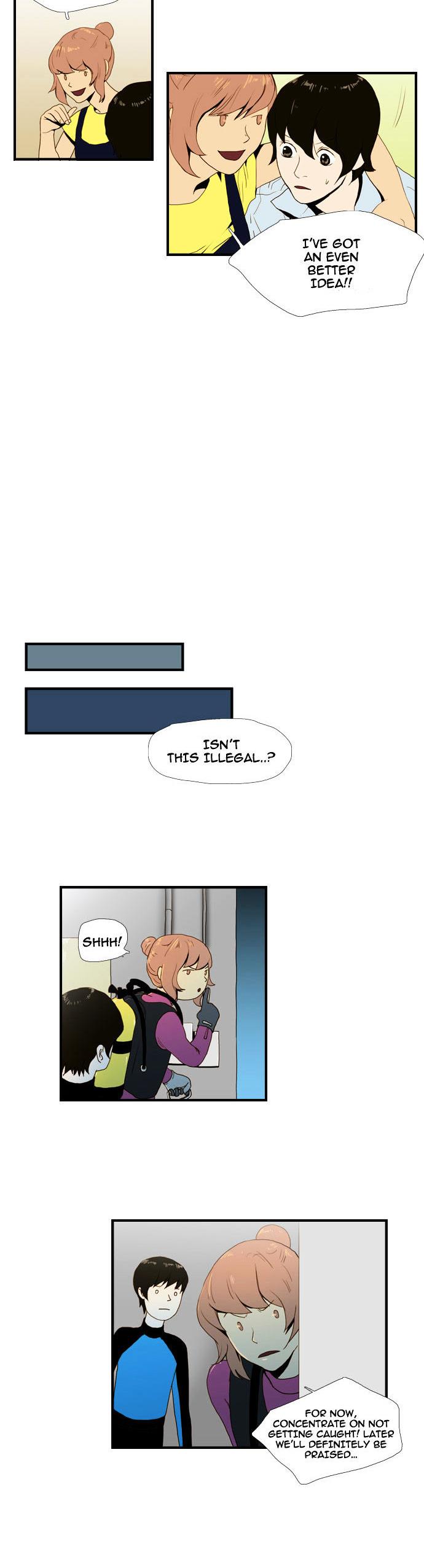 Love Aquarium Chapter 5 page 8 - Chapter 5 : Shark, That Uncontrollable Hunger
