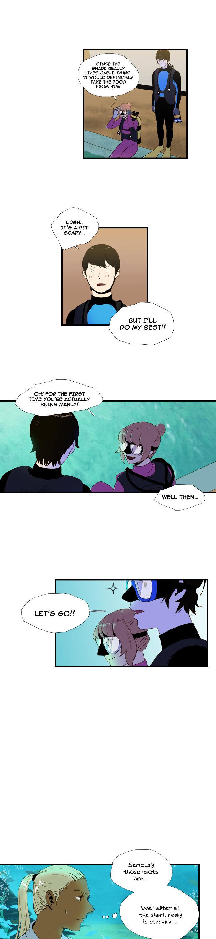 Love Aquarium Chapter 5 page 9 - Chapter 5 : Shark, That Uncontrollable Hunger