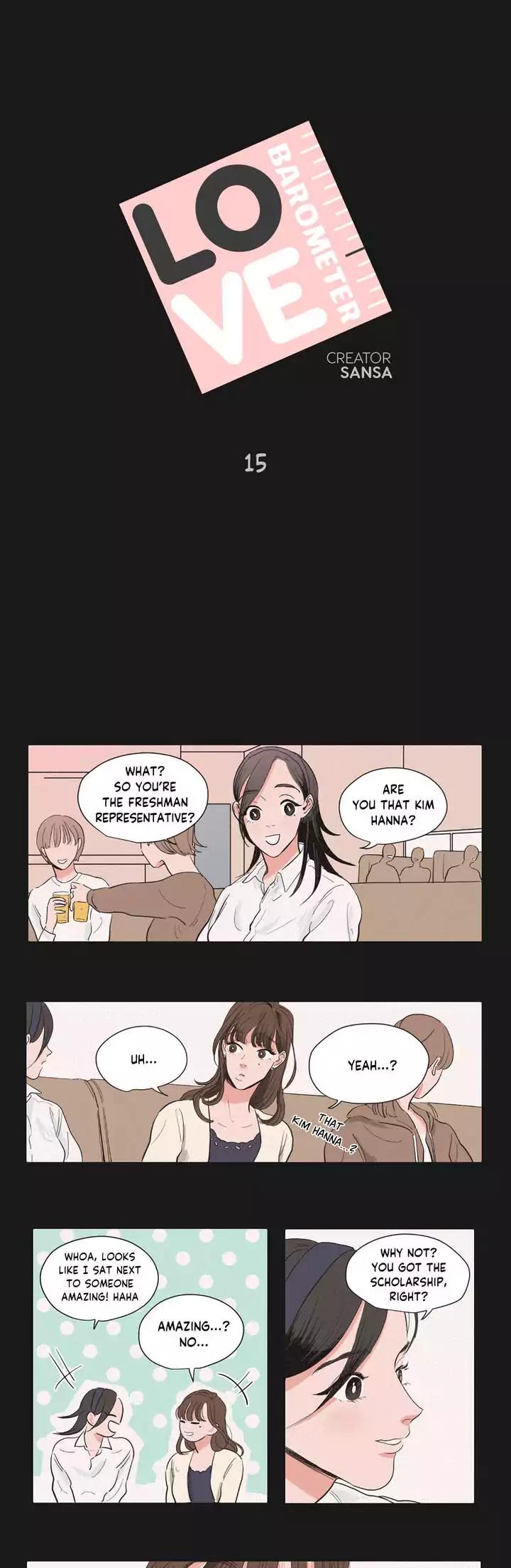 Love Barometer Chapter 15 page 1 - Chapter 15