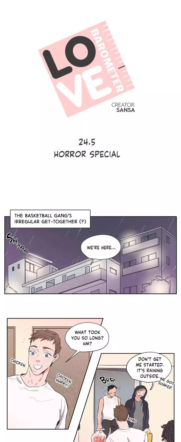 Love Barometer Chapter 24.5 page 1 - Chapter 24.5