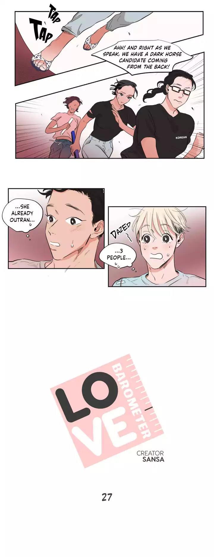 Love Barometer Chapter 27 page 1 - Chapter 27