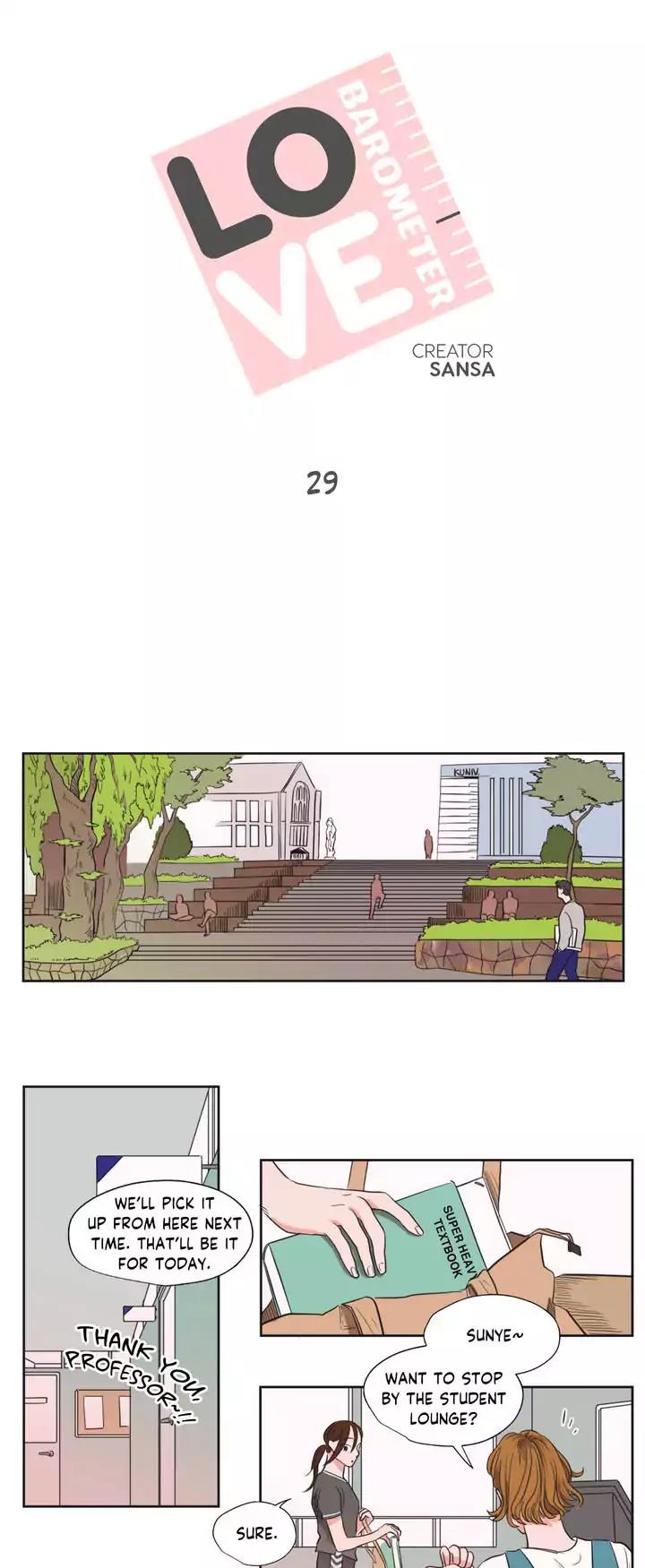Love Barometer Chapter 29 page 5 - Chapter 29
