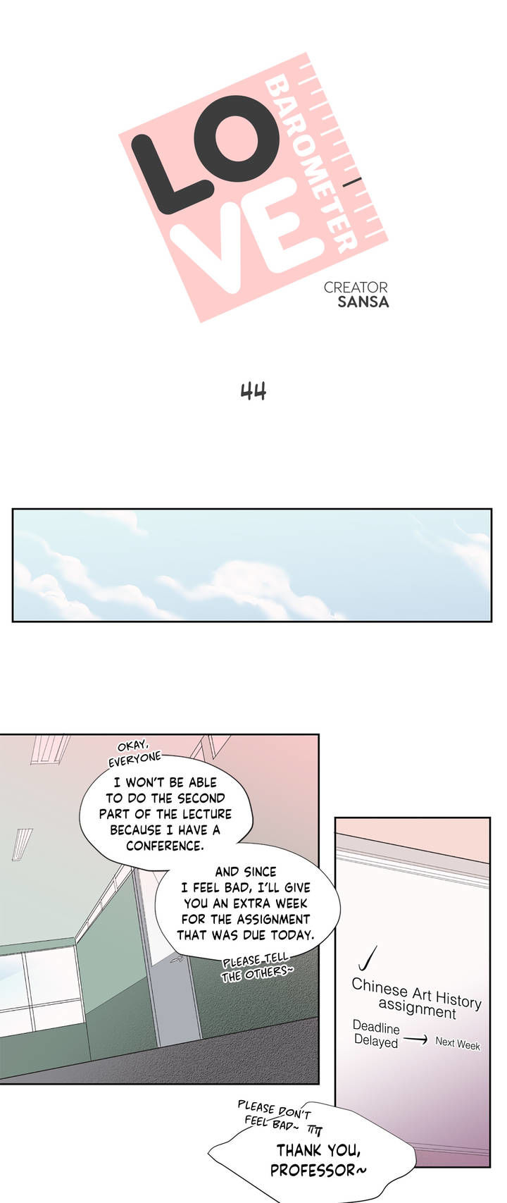 Love Barometer Chapter 44 page 1 - Chapter 44