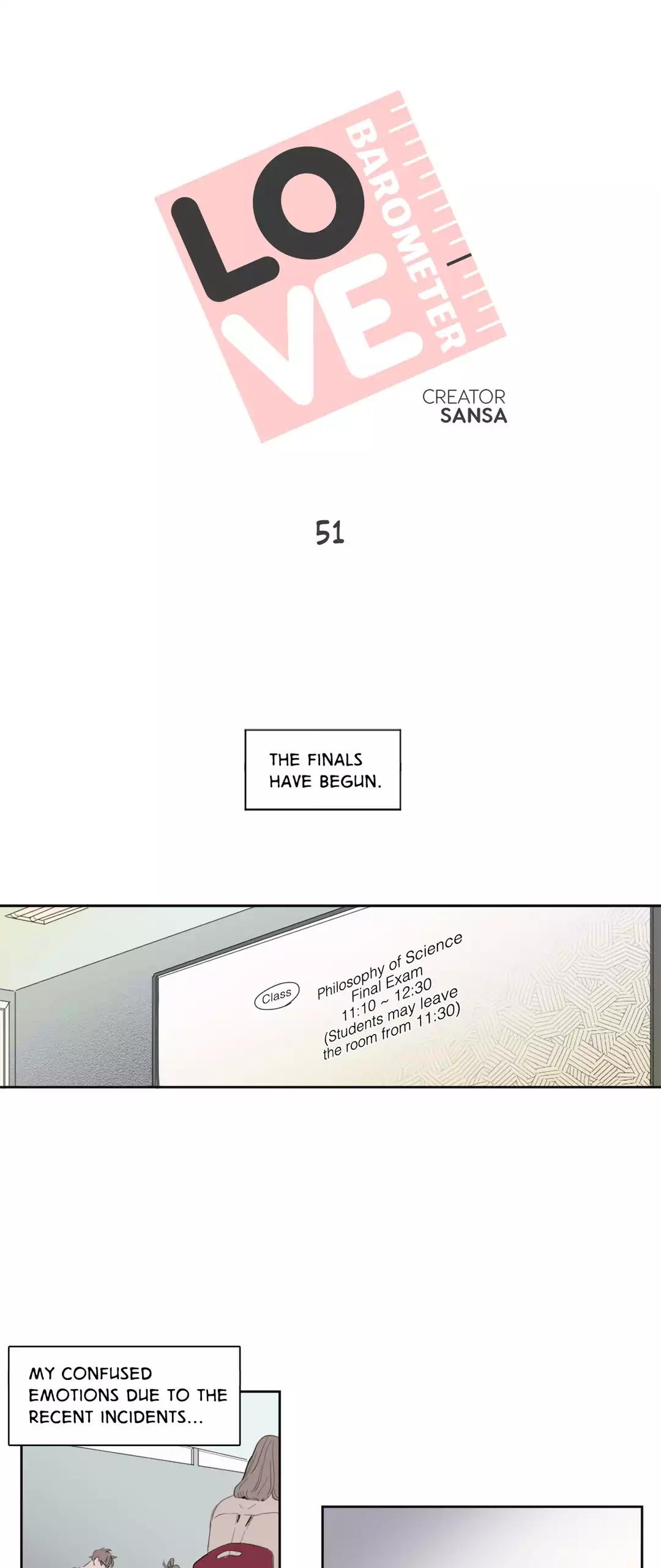 Love Barometer Chapter 51 page 1 - Chapter 51
