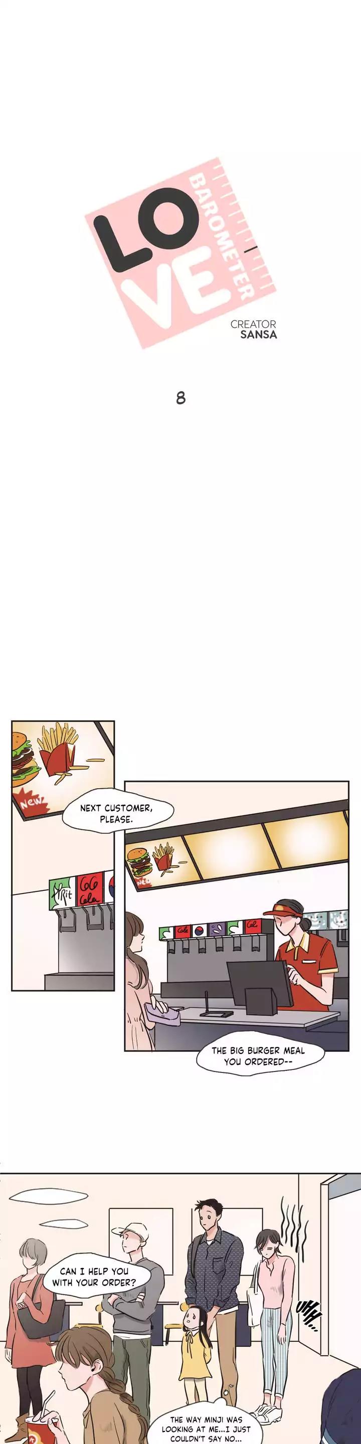 Love Barometer Chapter 8 page 1 - Chapter 8