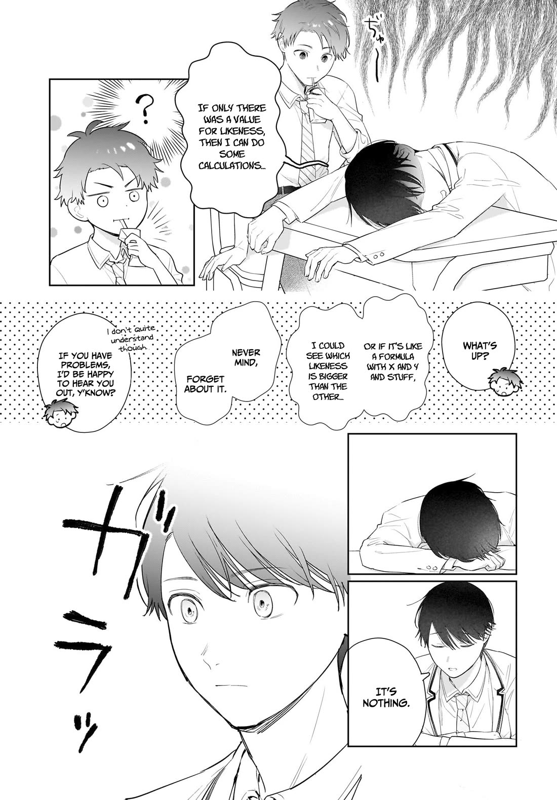 Love Between Twins is Indivisible Chapter 12.5 page 6 - Chapter 12.5: Never mind. It's nothing.