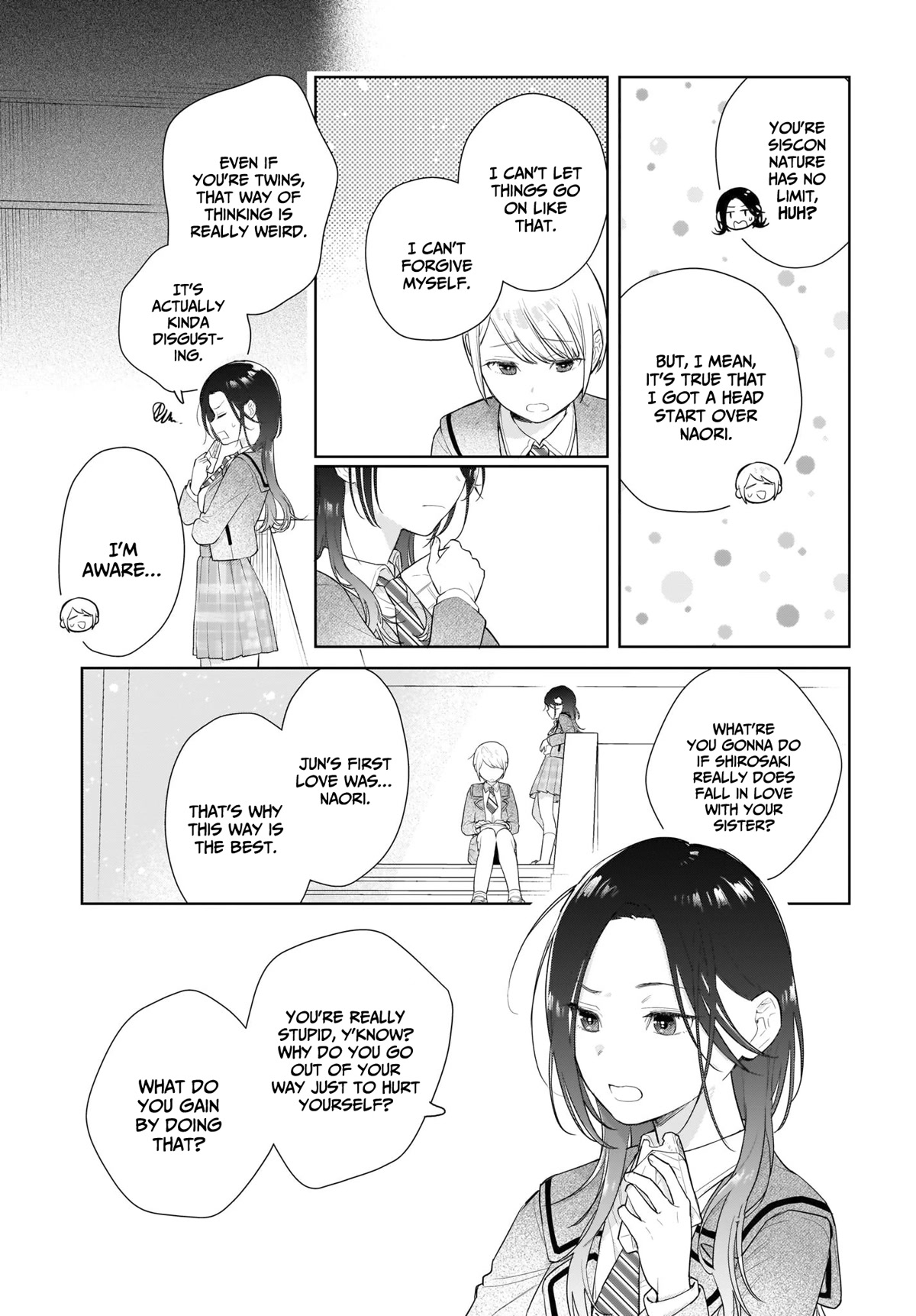 Love Between Twins is Indivisible Chapter 5 page 16 - Chapter 5: Our conversation, Is it still going?