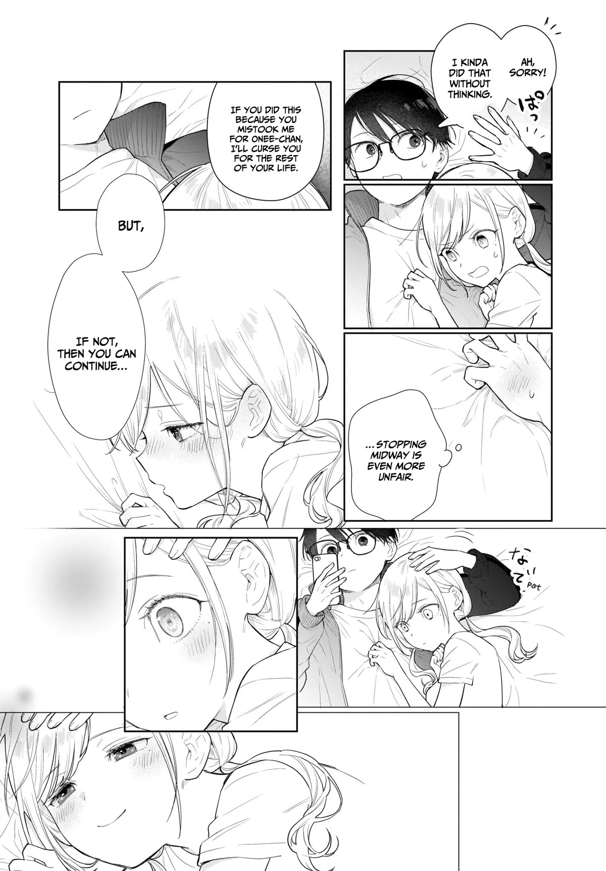 Love Between Twins is Indivisible Chapter 5 page 9 - Chapter 5: Our conversation, Is it still going?